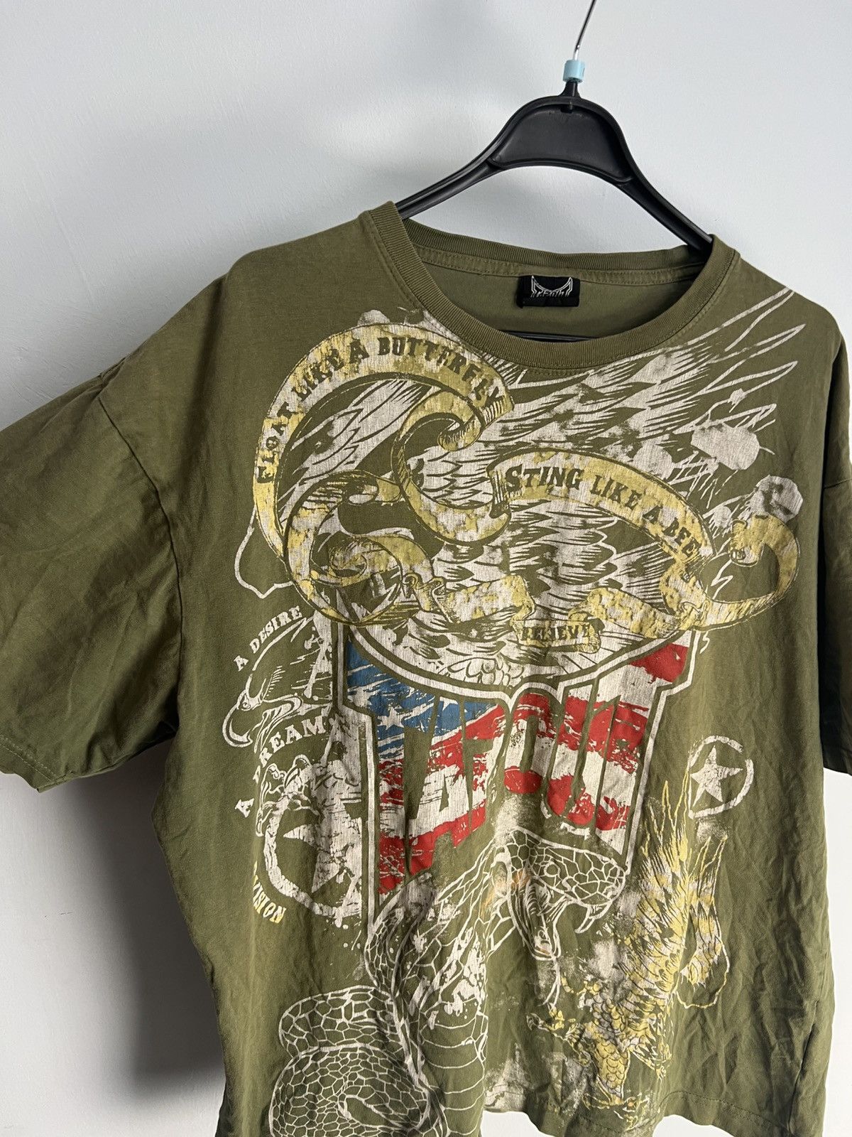 Tapout Vintage 💥 Tapout T-Shirt Size US XXL / EU 58 / 5 - 2 Thumbnail
