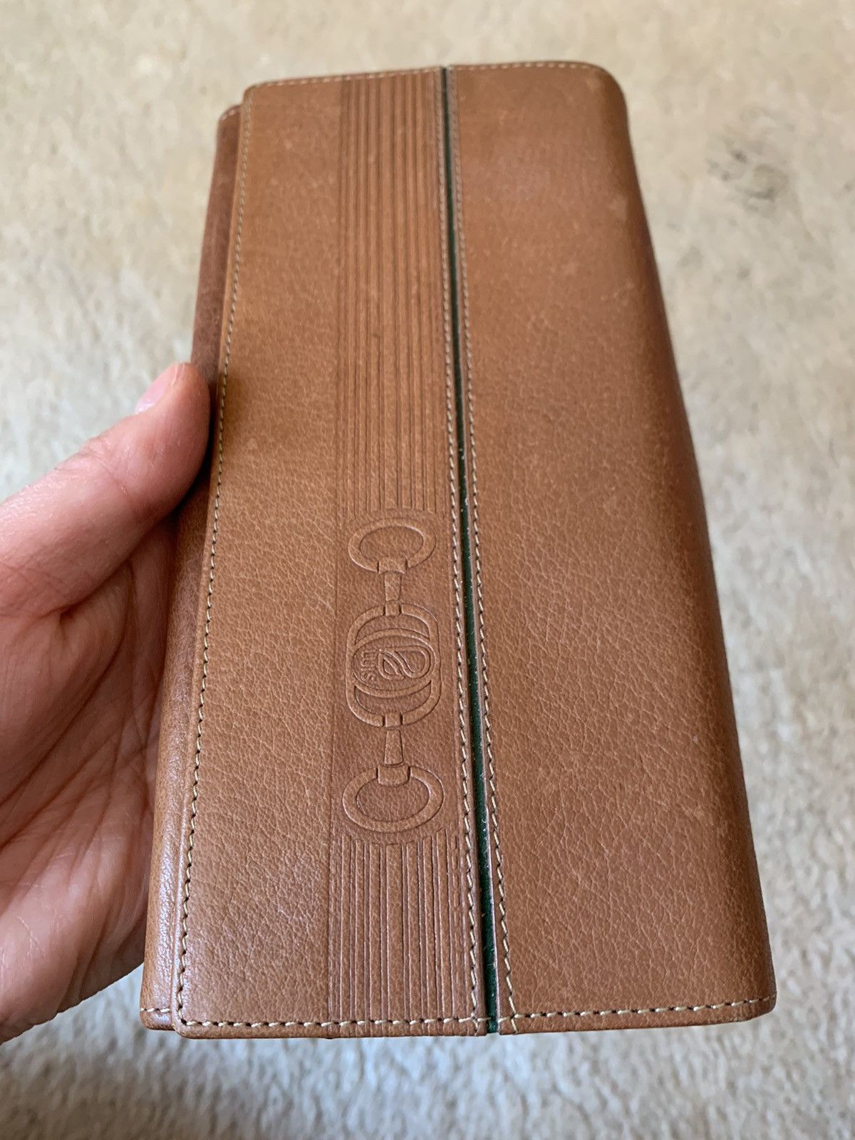 Designer × Other × Vintage Vintage 80s Designer Wallet Italian Leather (from Italy) Size ONE SIZE - 2 Thumbnail