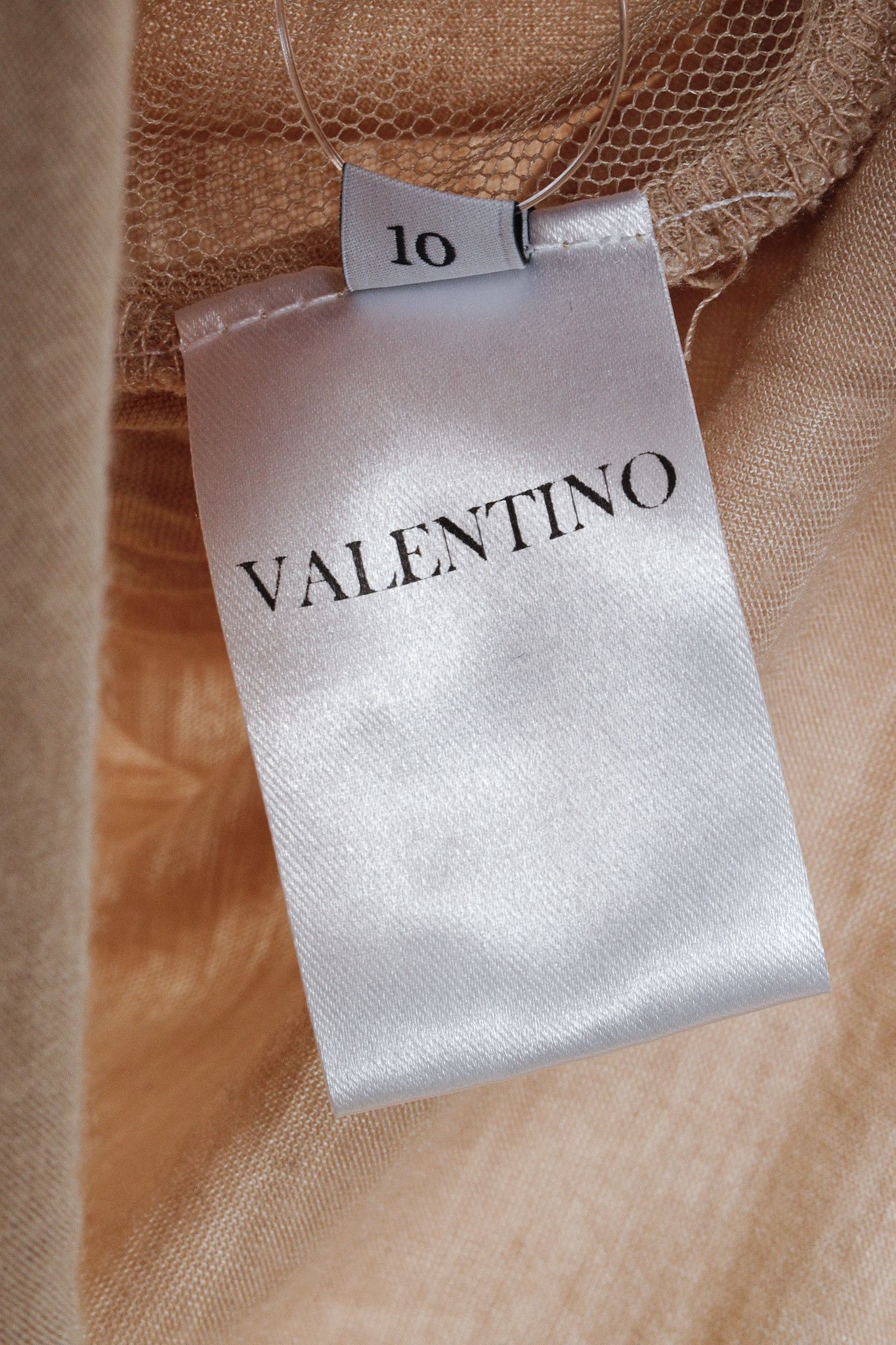 Valentino Valentino Pale Pink Lace Tee Size L / US 10 / IT 46 - 6 Thumbnail