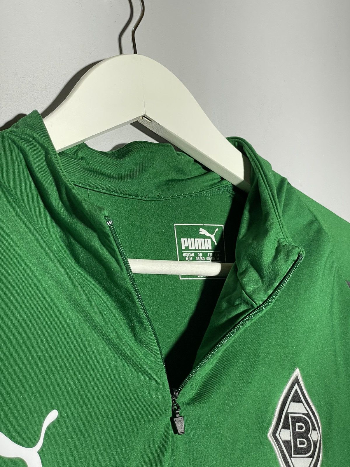 Puma Borussia Monchegladbach Puma Y2k Streetwear 1/4 Jacket Size US M / EU 48-50 / 2 - 9 Thumbnail