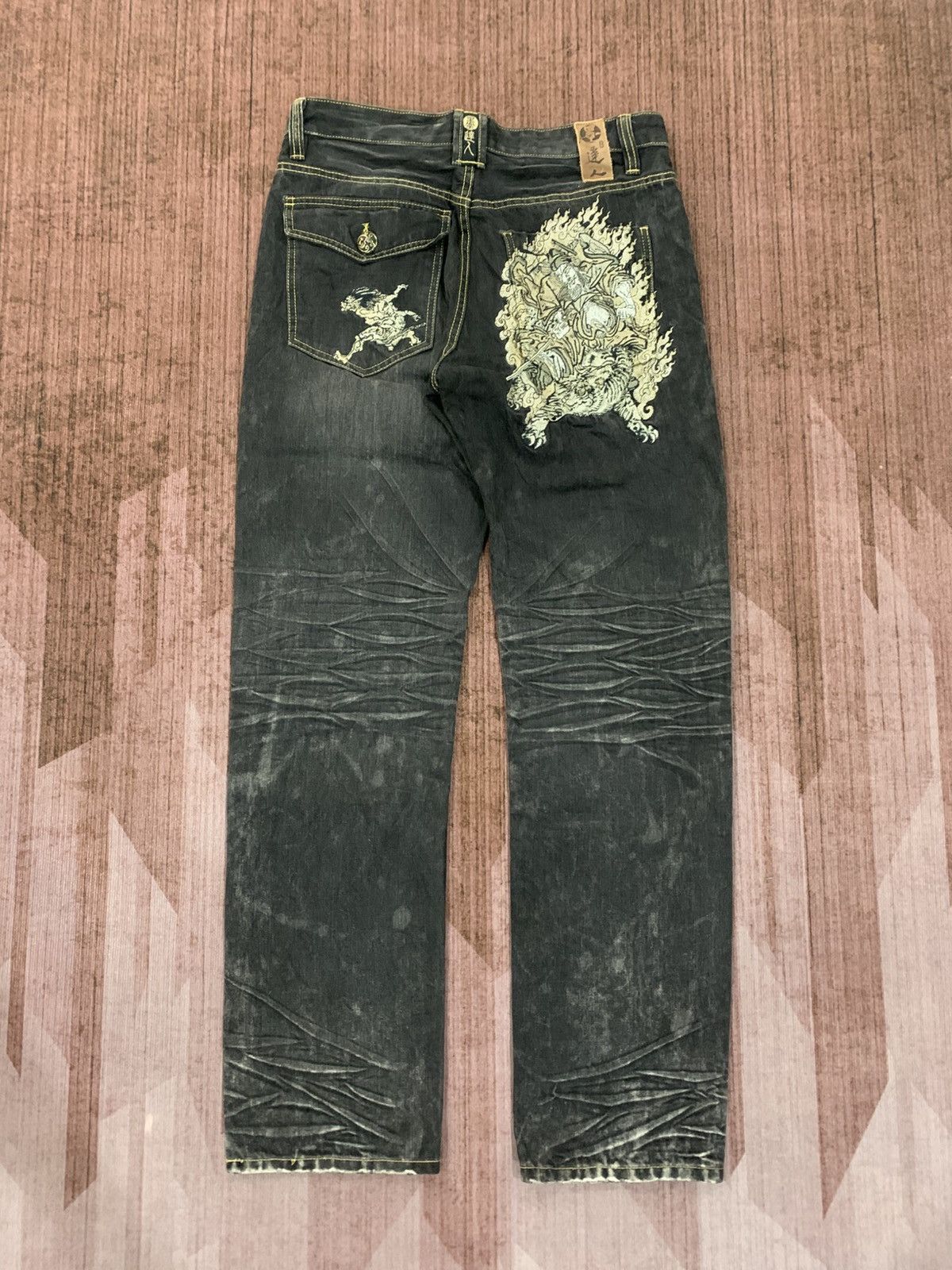 Japanese Brand Big Train Denim Size US 33 - 6 Thumbnail