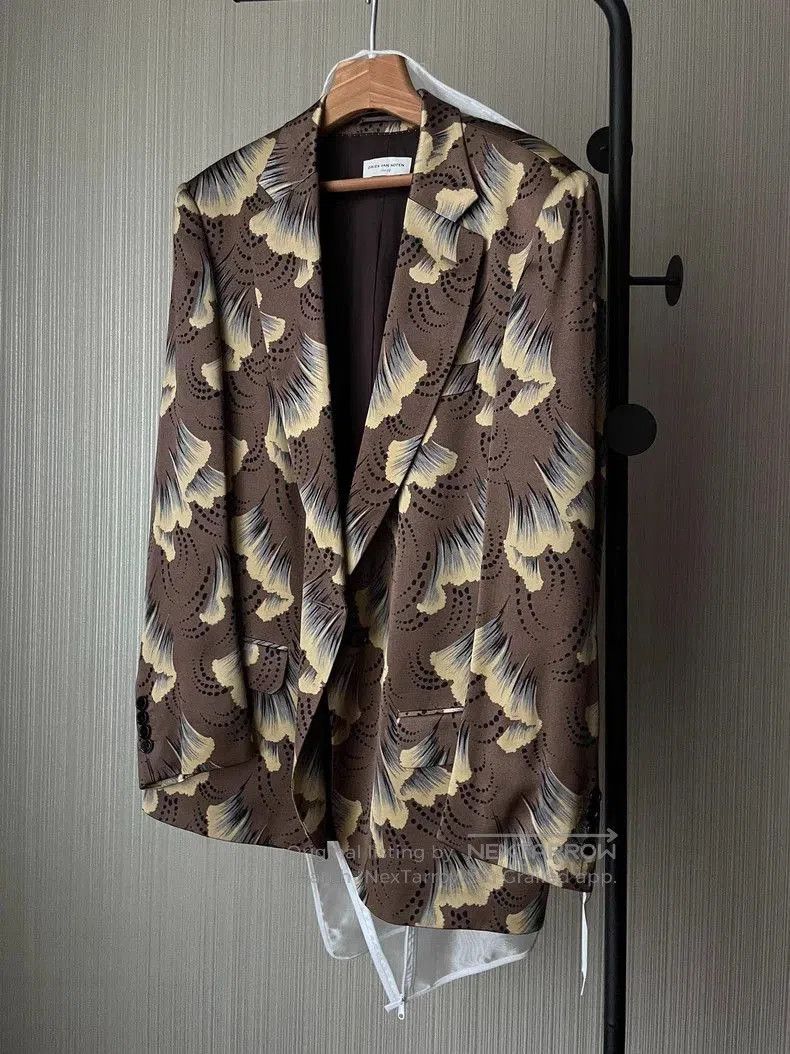 Dries Van Noten Dries Van Noten Ginkgo Blazer. Size US S / EU 44-46 / 1 - 1 Thumbnail