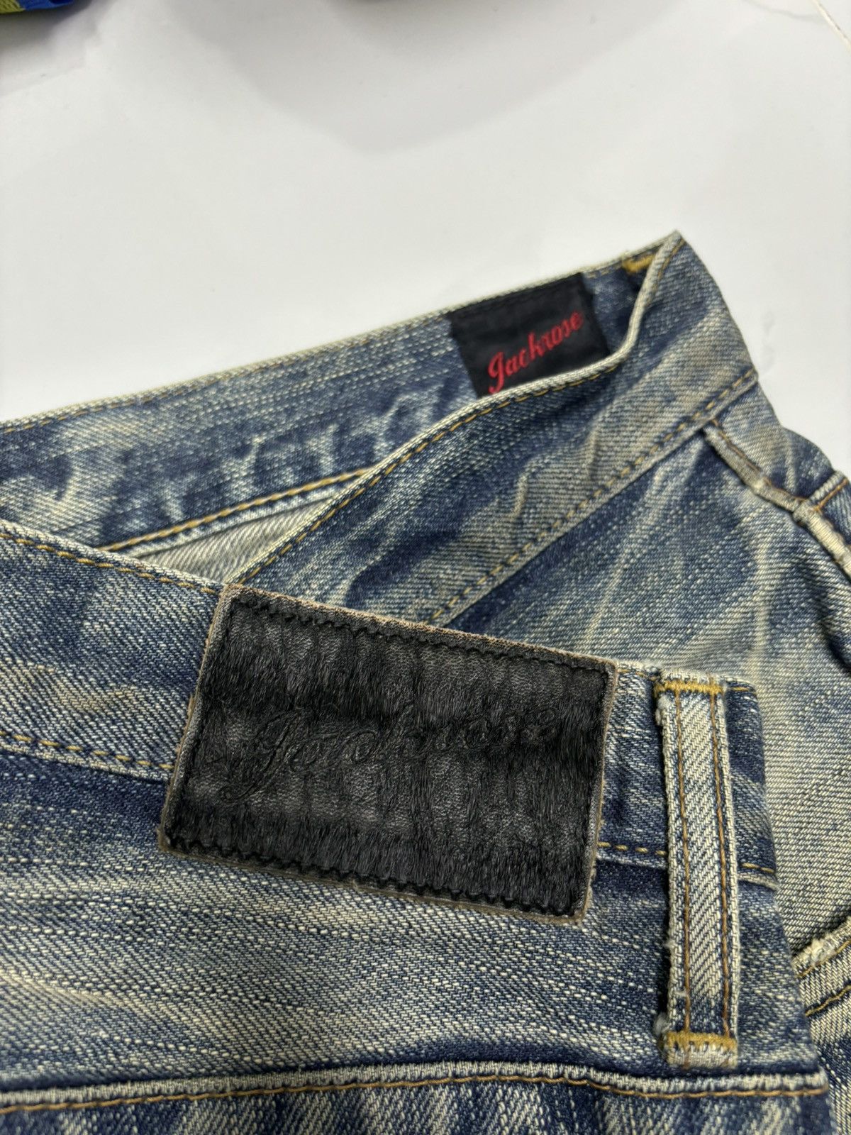 14th Addiction 🔥BLUE WAY X JACK ROSE SLIM FIT FLARE JEANS Size US 30 / EU 46 - 15 Thumbnail