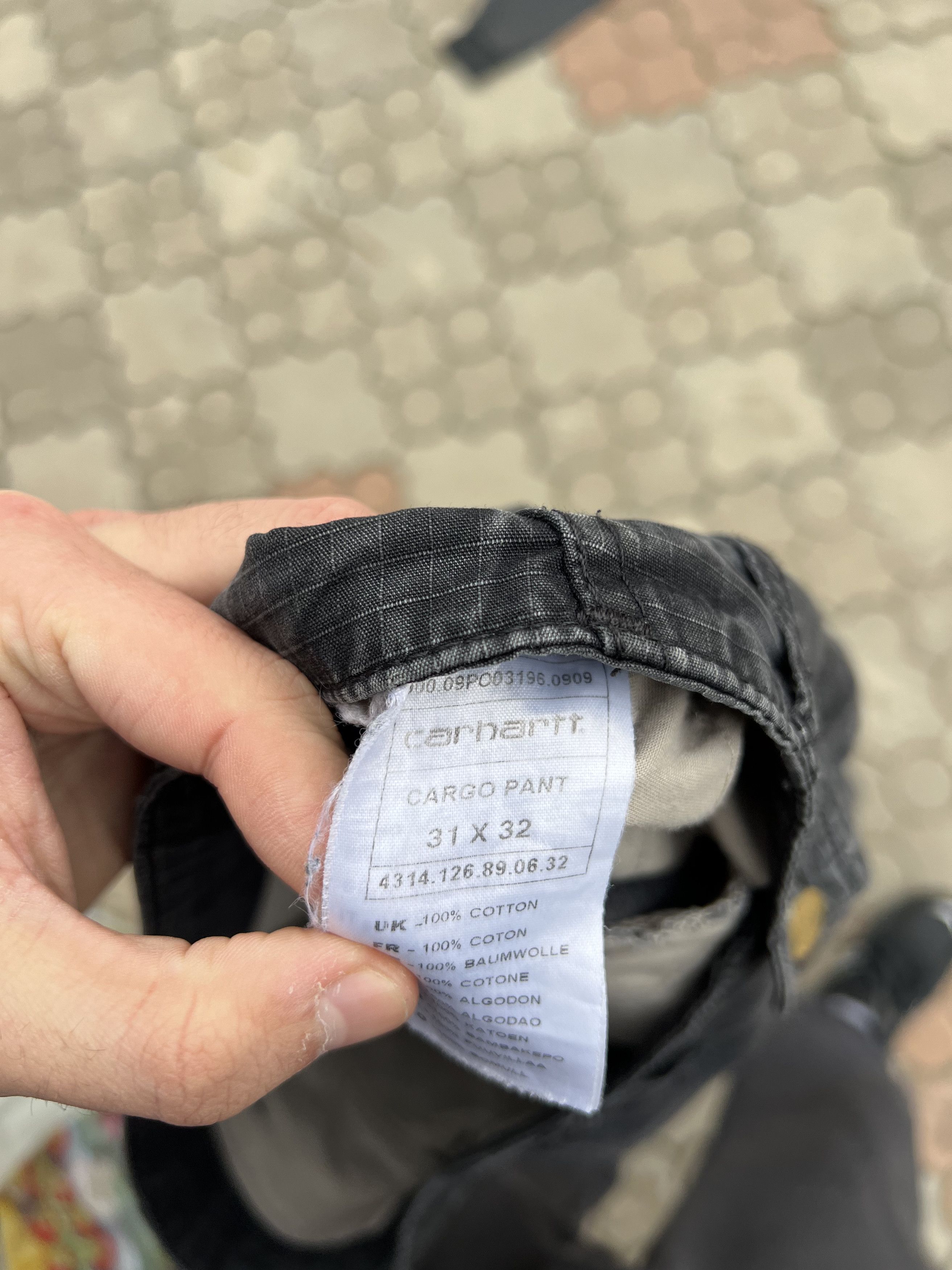 Carhartt × Carhartt Wip × Vintage Vintage Carhartt Cargo Work Pants Y2K USA Size US 32 / EU 48 - 7 Thumbnail