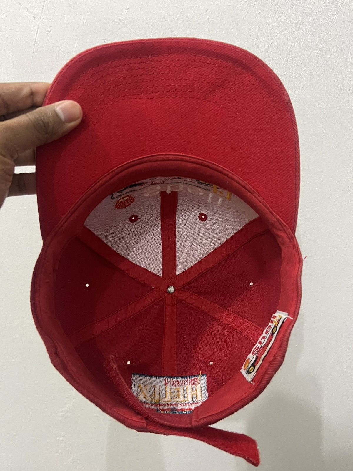 Vintage Vintage Shell Formula 1 Hat Cap Size ONE SIZE - 10 Thumbnail