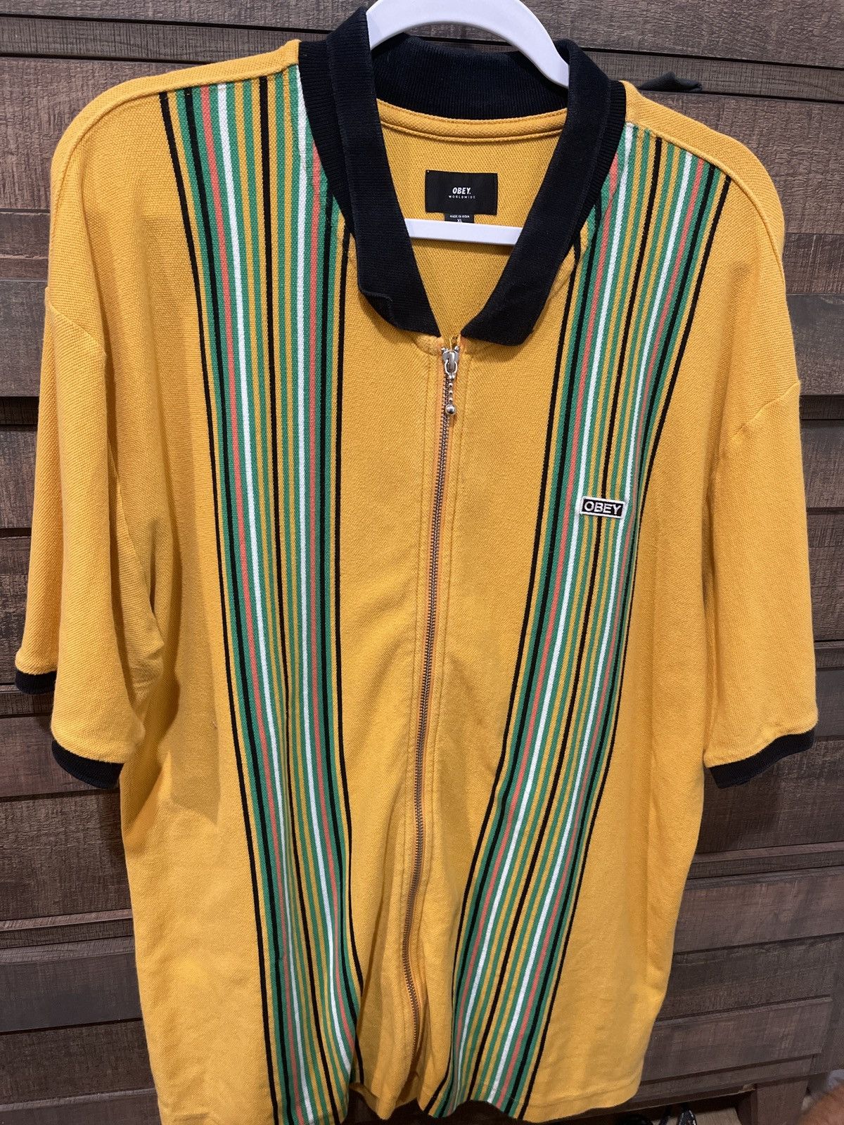 Obey OBEY Vintage Shirt Size US XL / EU 56 / 4 - 1 Thumbnail