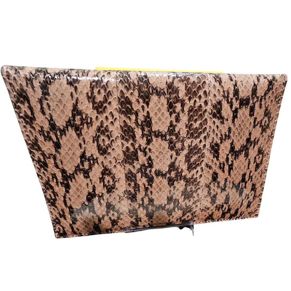 Fendi Fendi FF Busta 2023 snakeskin/python clutch Size ONE SIZE - 3 Thumbnail