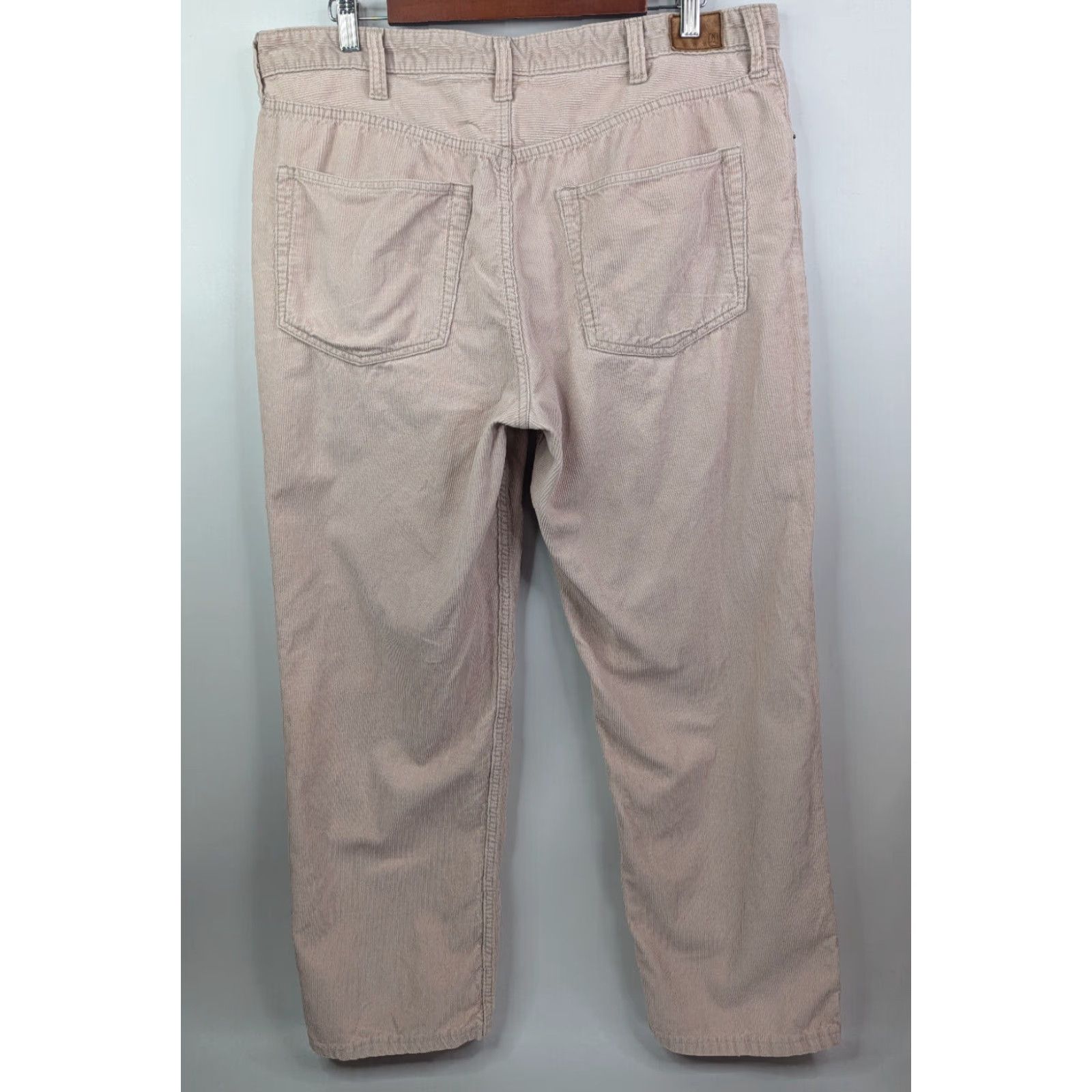 Lands' End Lands' End Men's Pants Corduroy 5-Pocket 38 Regular Beige Cotton Flat Front Vintage No 80s 90s Preppy Business Casual Travel Workwear Mens Size US 38 / EU 54 - 6 Thumbnail