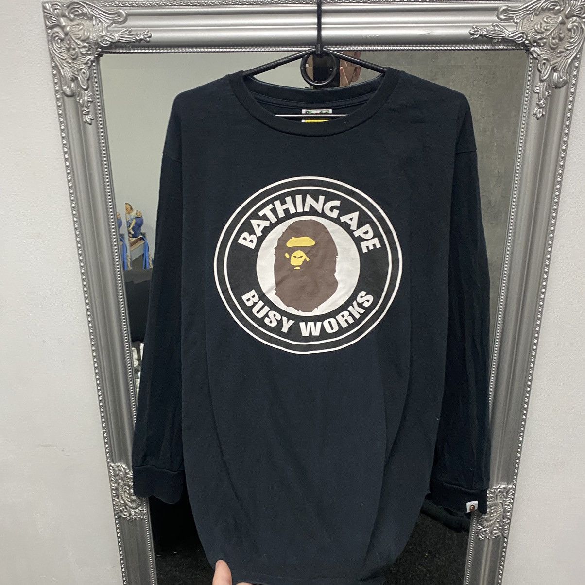 Bape Bape Long sleeve big logo Size US L / EU 52-54 / 3 - 3 Thumbnail