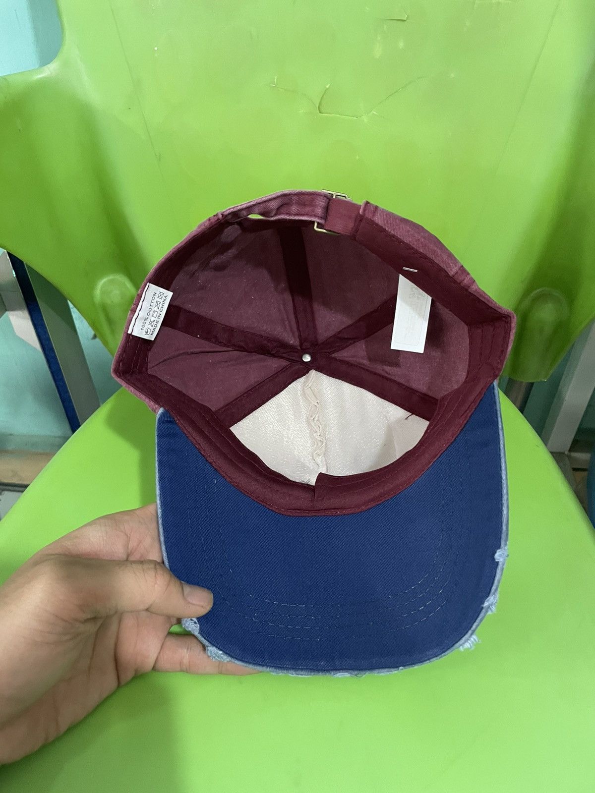 Japanese Brand Vintage NYPD NEW YORK JEANS cap hat Distressed Size ONE SIZE - 3 Thumbnail