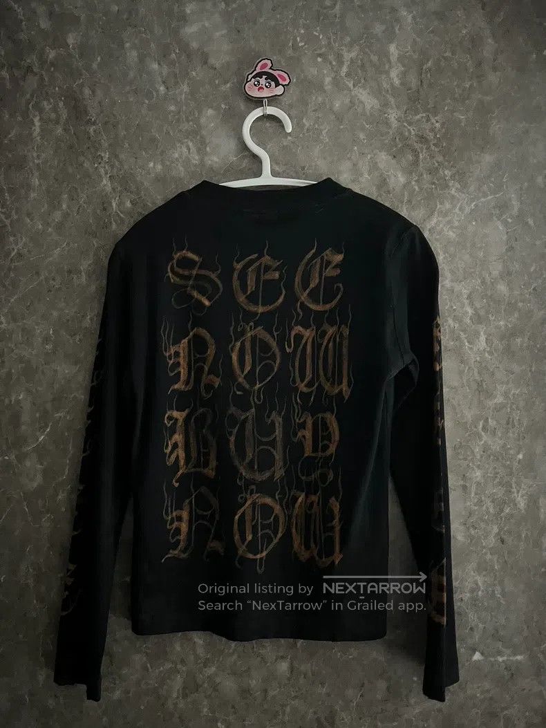 Balenciaga Balenciaga Buddhist Scripture Tie-Dye Long Sleeve M Size US M / EU 48-50 / 2 - 2 Thumbnail