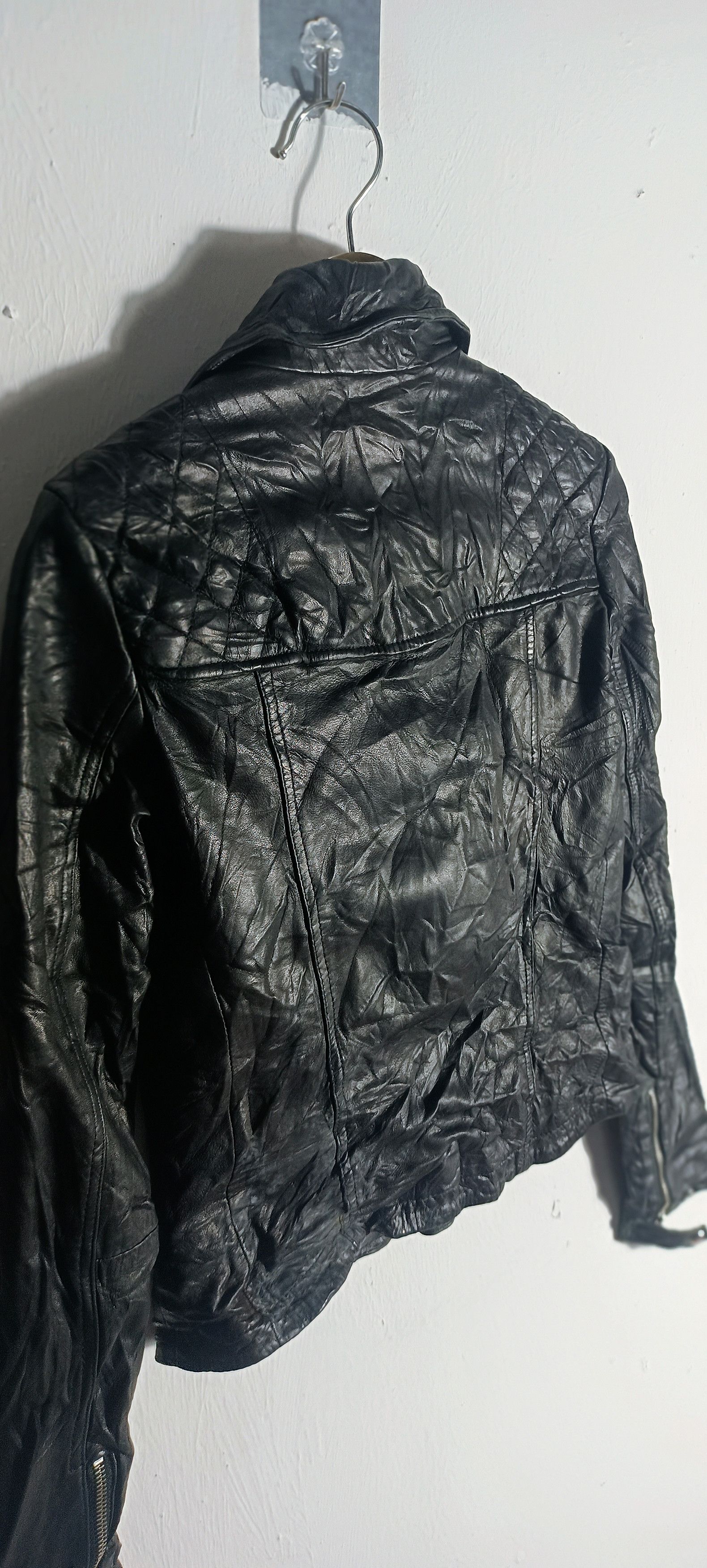 Allsaints 🔥Allsaints Cargo Leather Biker Multi Zipper Jacket Size US XS / EU 42 / 0 - 5 Thumbnail