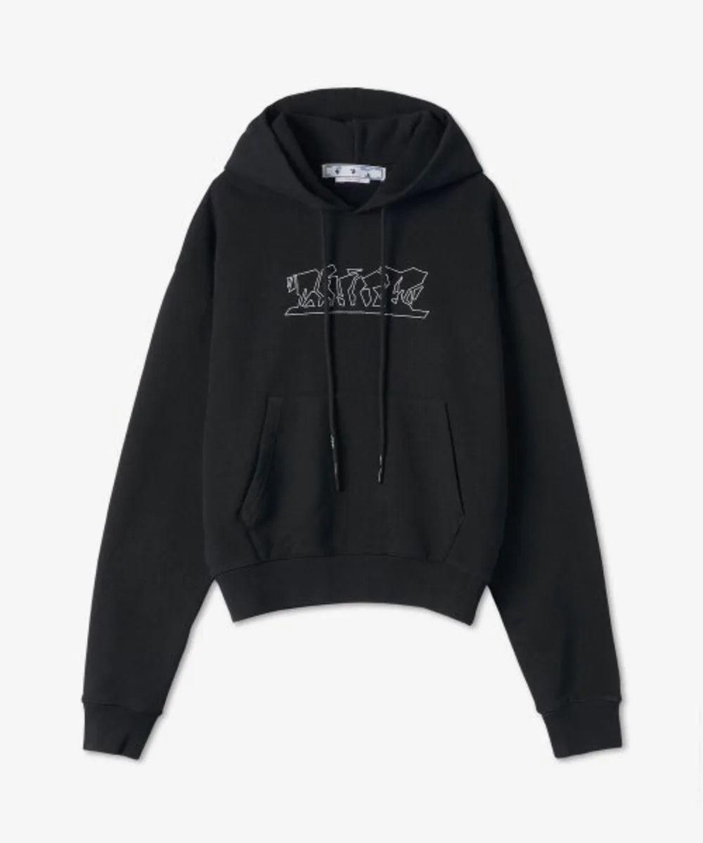 Off-White o1gr1nt0125 Figure Of Speech Over Hoodie in Black Size US XS / EU 42 / 0 - 1 Thumbnail