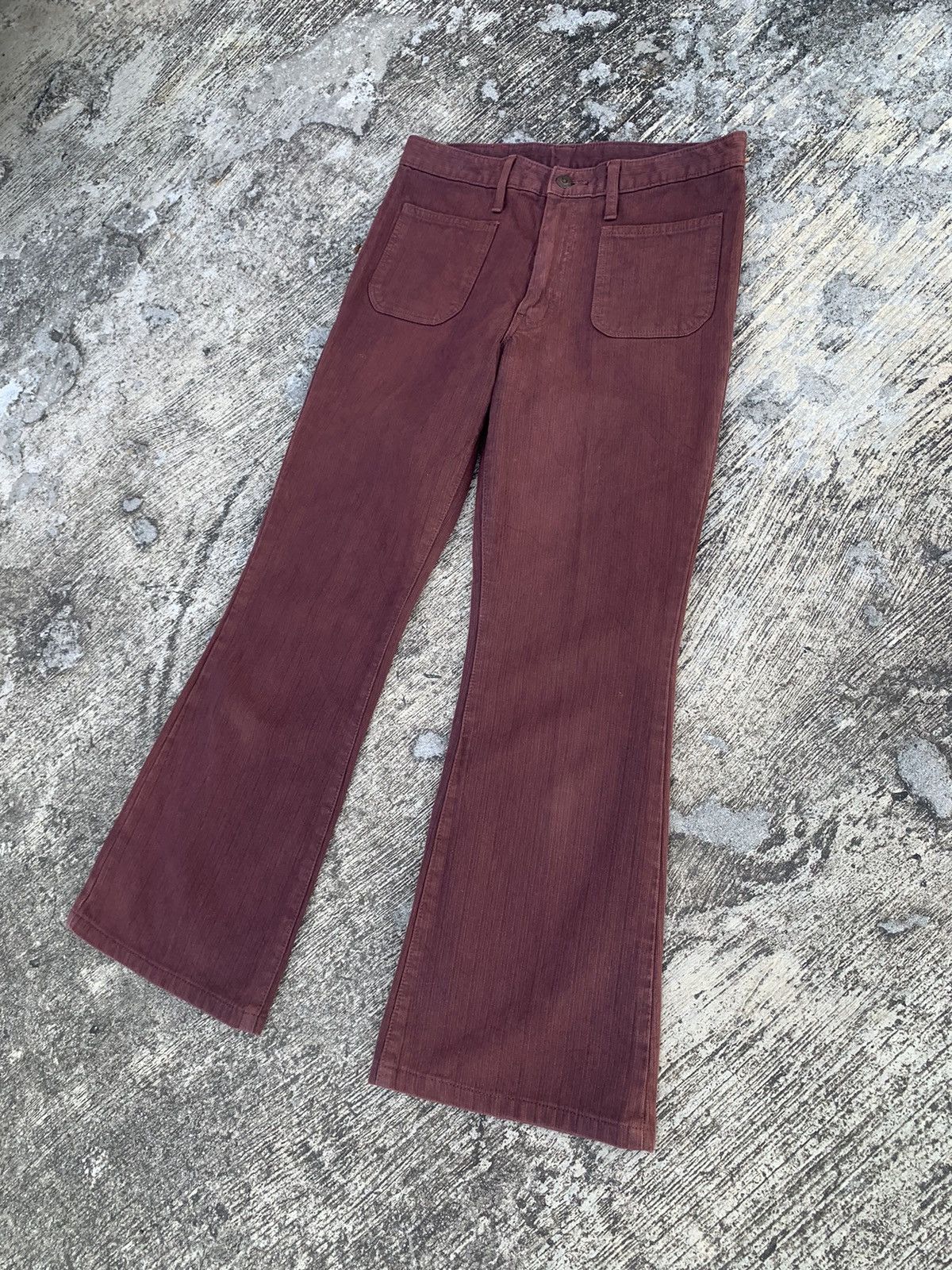 Japan Blue Flare Blueway western jeans bootcut paants Size US 31 - 3 Thumbnail