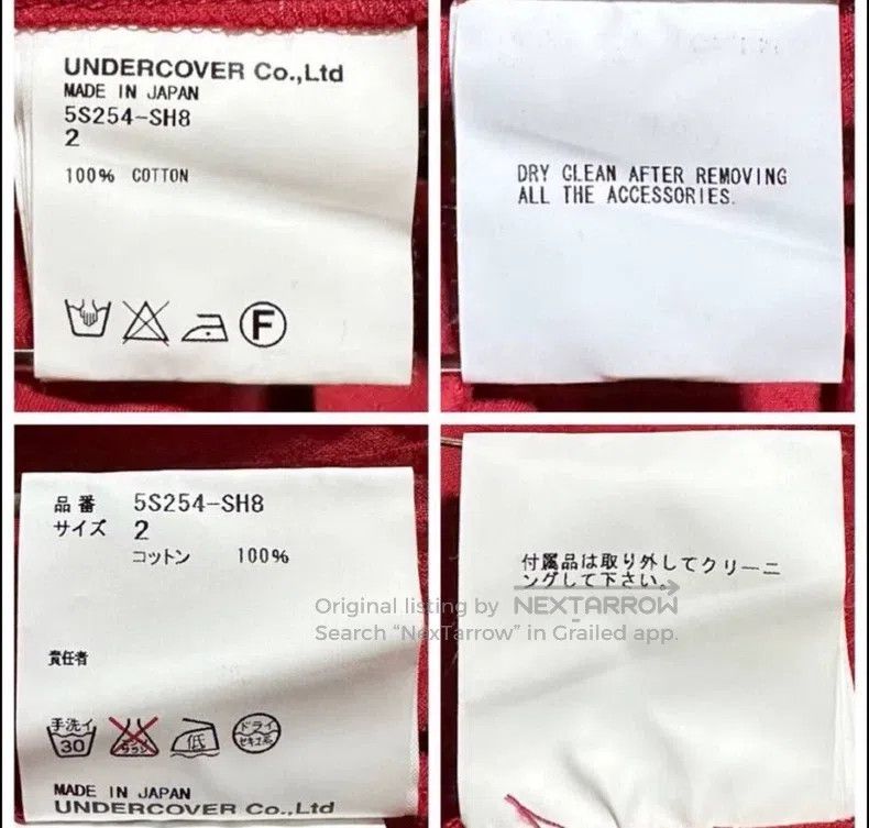 Undercover Undercover Shirt Size US M / EU 48-50 / 2 - 7 Thumbnail