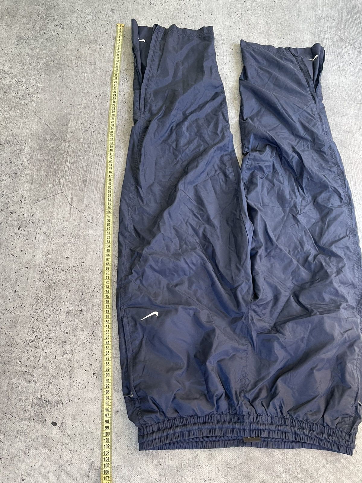 Nike Vintage 90’s Nike Nylon Drill Swosh Track Pants Size US 32 / EU 48 - 6 Thumbnail