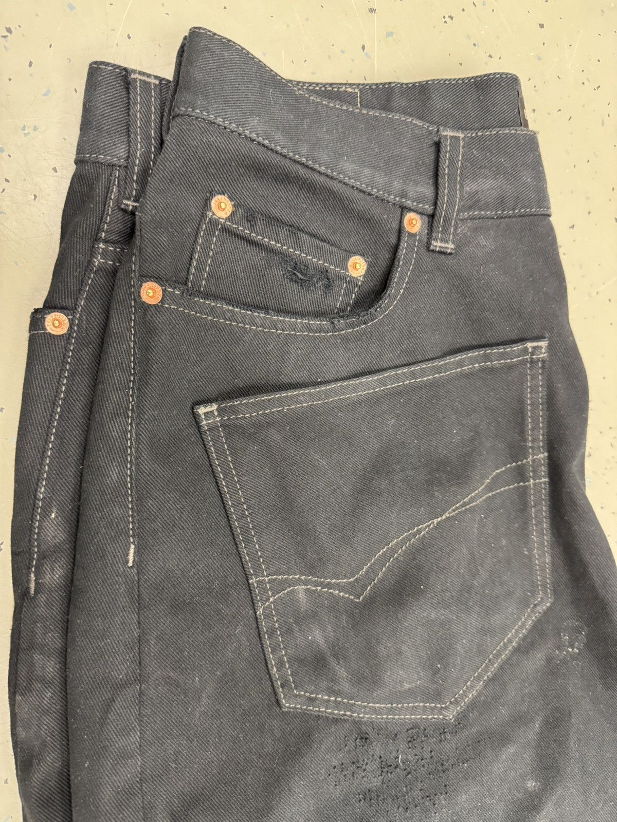 Balenciaga Balenciaga baggy jeans front pockets Size US 31 - 15 Thumbnail