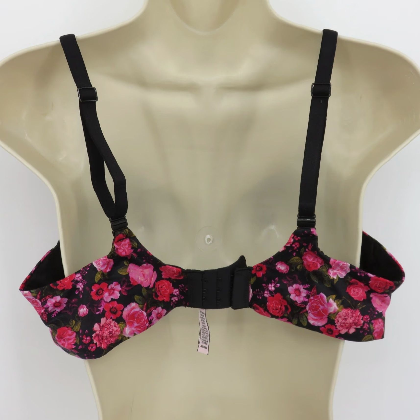 Victoria's Secret Victoria's Secret Bra 38D Pink Lined Perfect Coverage Underwire T-Shirt Floral 38 Band Womens Size ONE SIZE - 5 Thumbnail