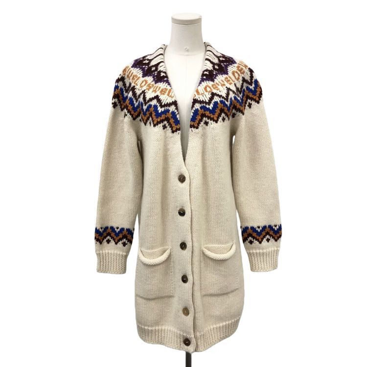 Loewe Loewe Patterned Knit Cardigan Size M Size M / US 6-8 / IT 42-44 - 1 Thumbnail