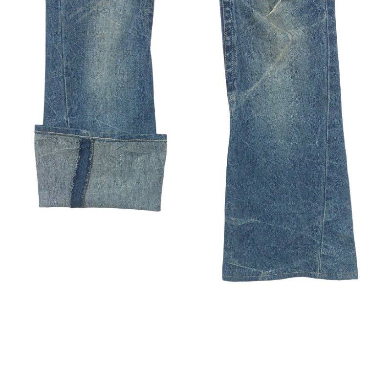 Japanese Brand × Jean Ladies Denim Bootcut B Distressed Jean Size 30" / US 8 / IT 44 - 7 Thumbnail