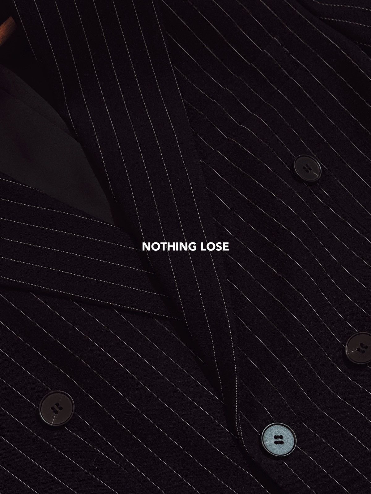 Other Nothing Lose Unisex Strip Blazer Size 40R - 4 Thumbnail