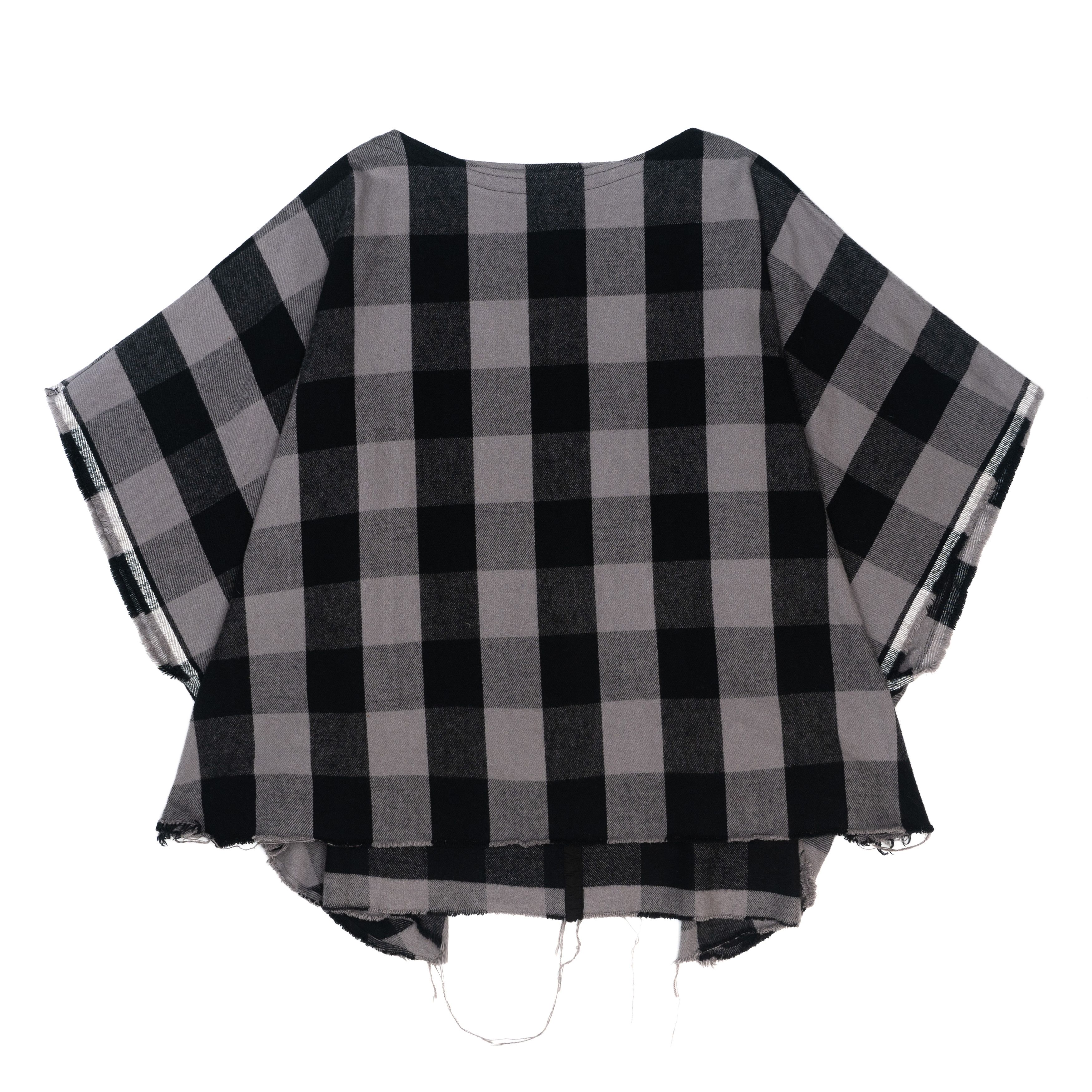 Takahiromiyashita The Soloist. The Soloist Plaid Poncho Size US S / EU 44-46 / 1 - 1 Thumbnail