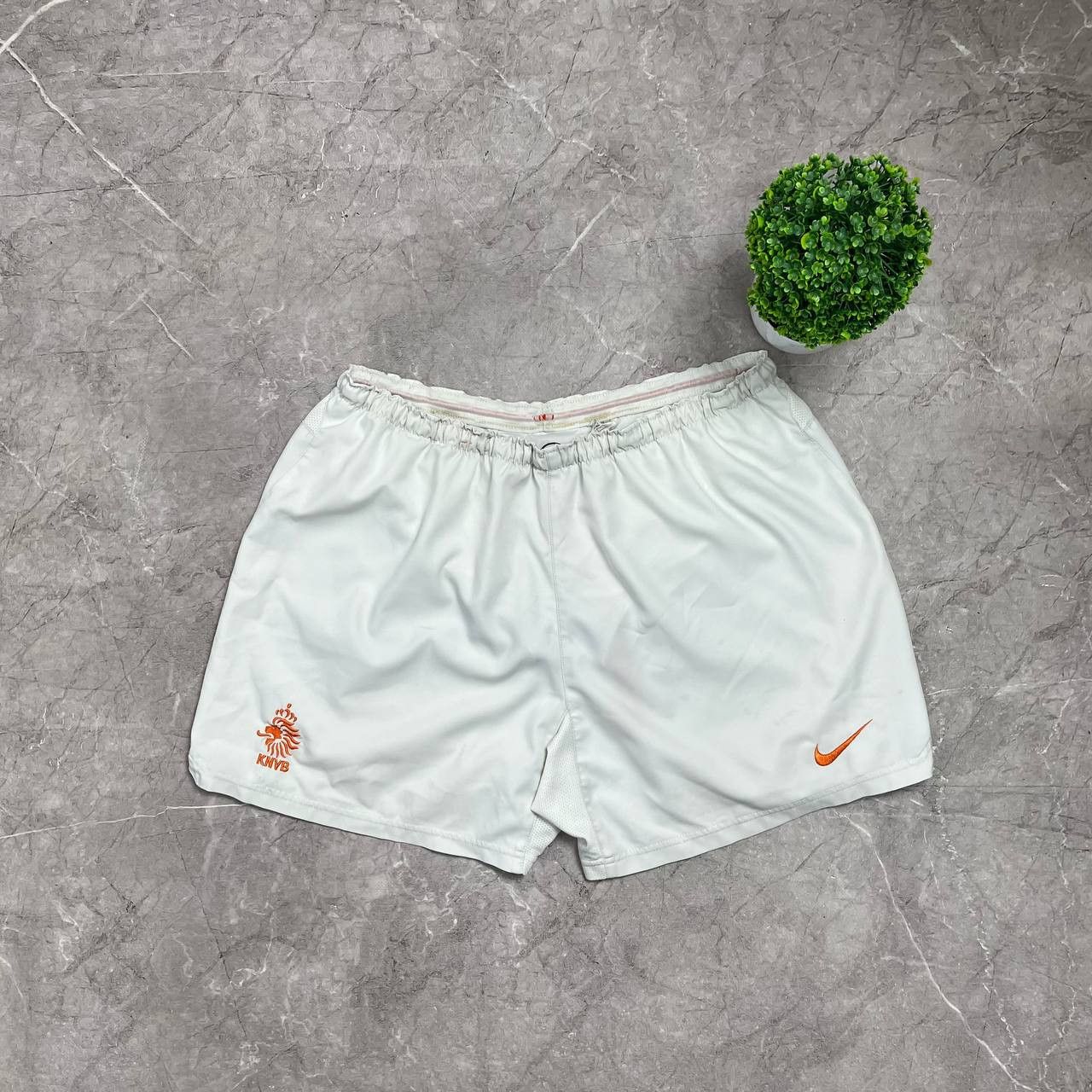 Nike Nike Total 90 Netherland Vintage Mens Football Shorts Soccer Size US 33 - 1 Thumbnail