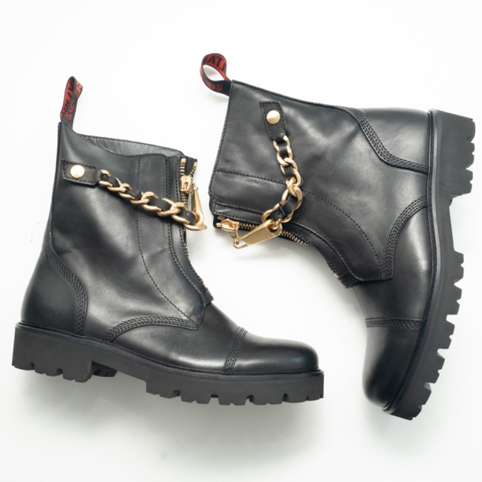 Zadig Joe Cecilia Smooth leather biker