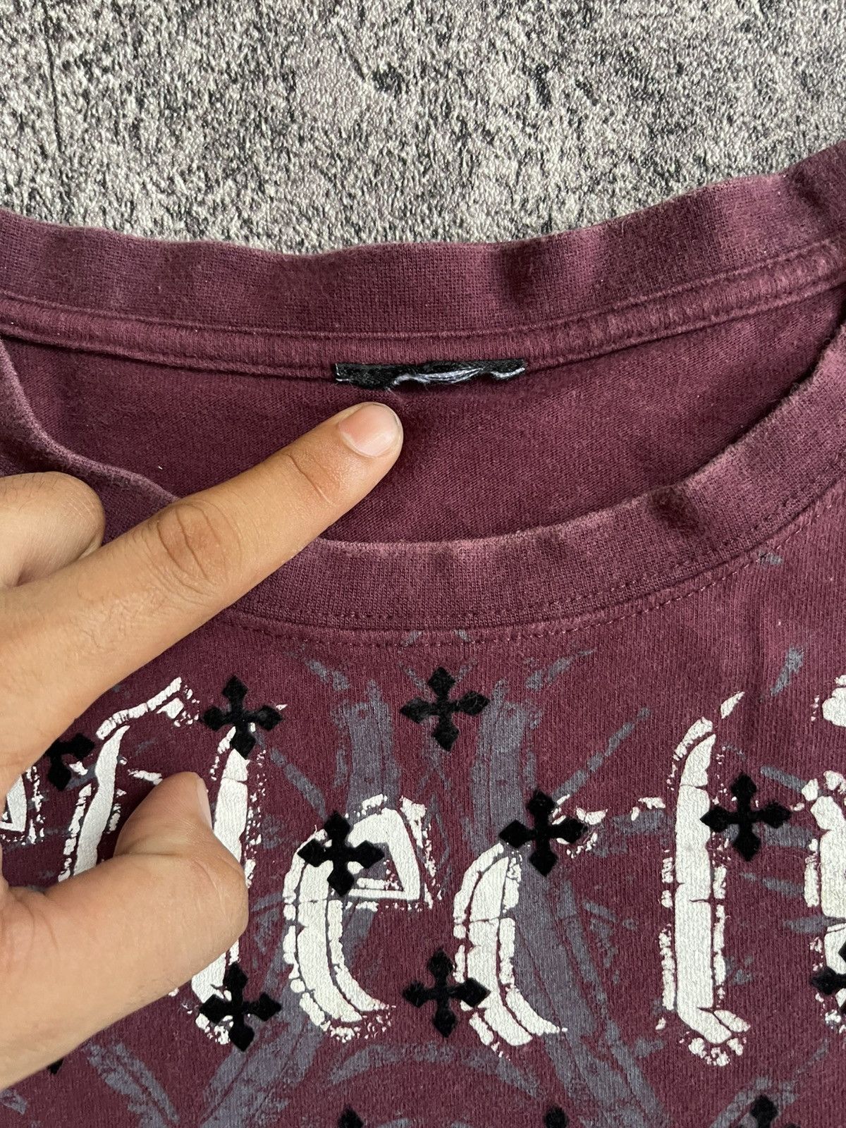 Japanese Brand Y2K Unknow cross ifsixwasnine tshirt Size US L / EU 52-54 / 3 - 7 Thumbnail