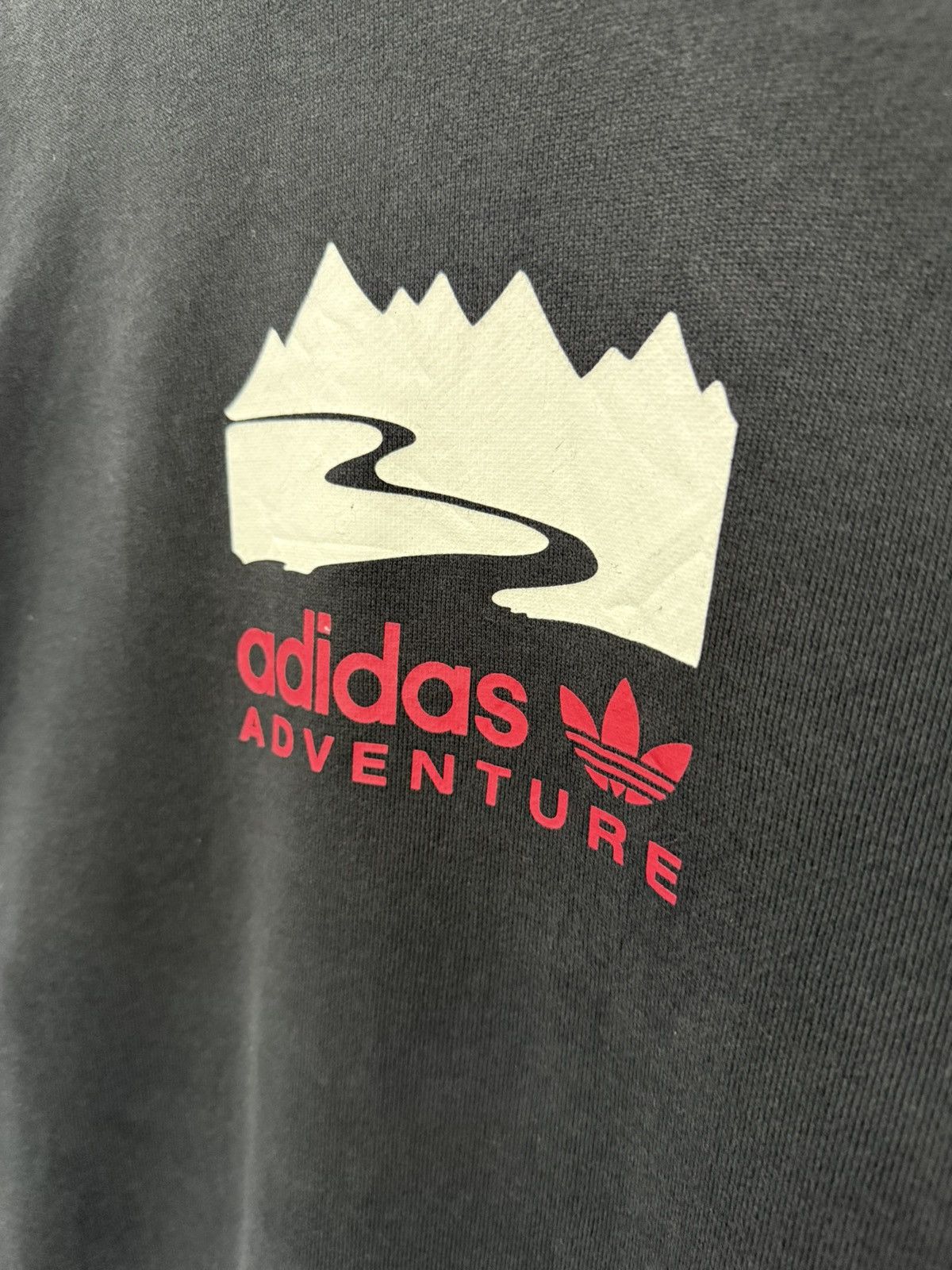 Adidas 🔥 Adidas Adventure Trefoil Roundneck Sweatshirt - 2XL Size US L / EU 52-54 / 3 - 4 Thumbnail