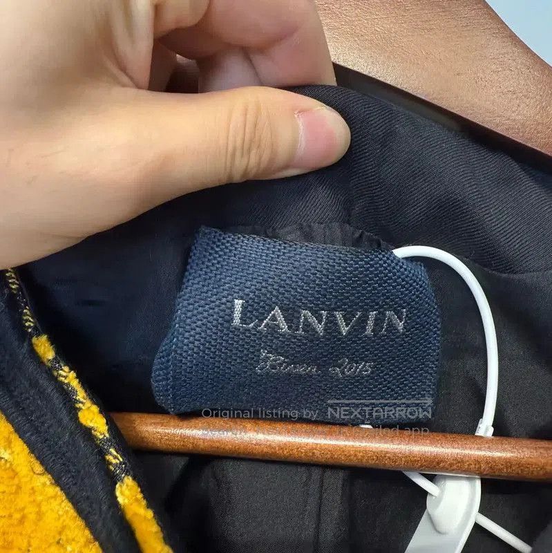 Lanvin Lanvin Yellow Printed Long Trench Coat . Size M / US 6-8 / IT 42-44 - 4 Thumbnail