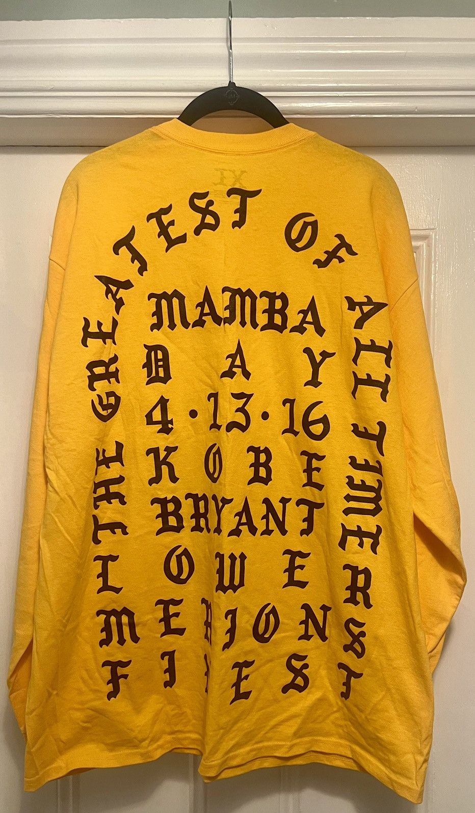 Kanye West × Nike Authentic Kanye West I Feel Like Kobe Pablo Mamba Day tee XL Size US XL / EU 56 / 4 - 3 Thumbnail