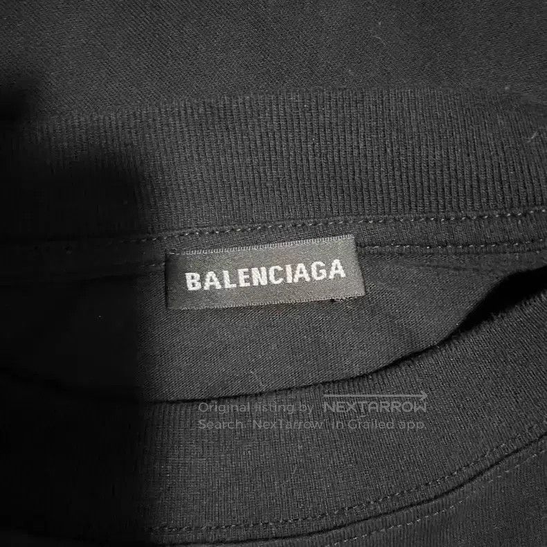 Balenciaga Balenciaga Black Long T Size US M / EU 48-50 / 2 - 3 Thumbnail
