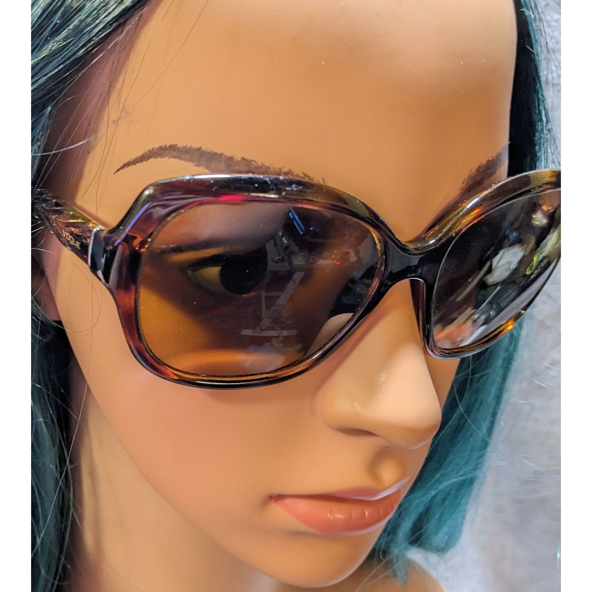 Vogue Vogue VO2871-S Textured Tortoise Sunglasses Frames Size ONE SIZE - 9 Thumbnail