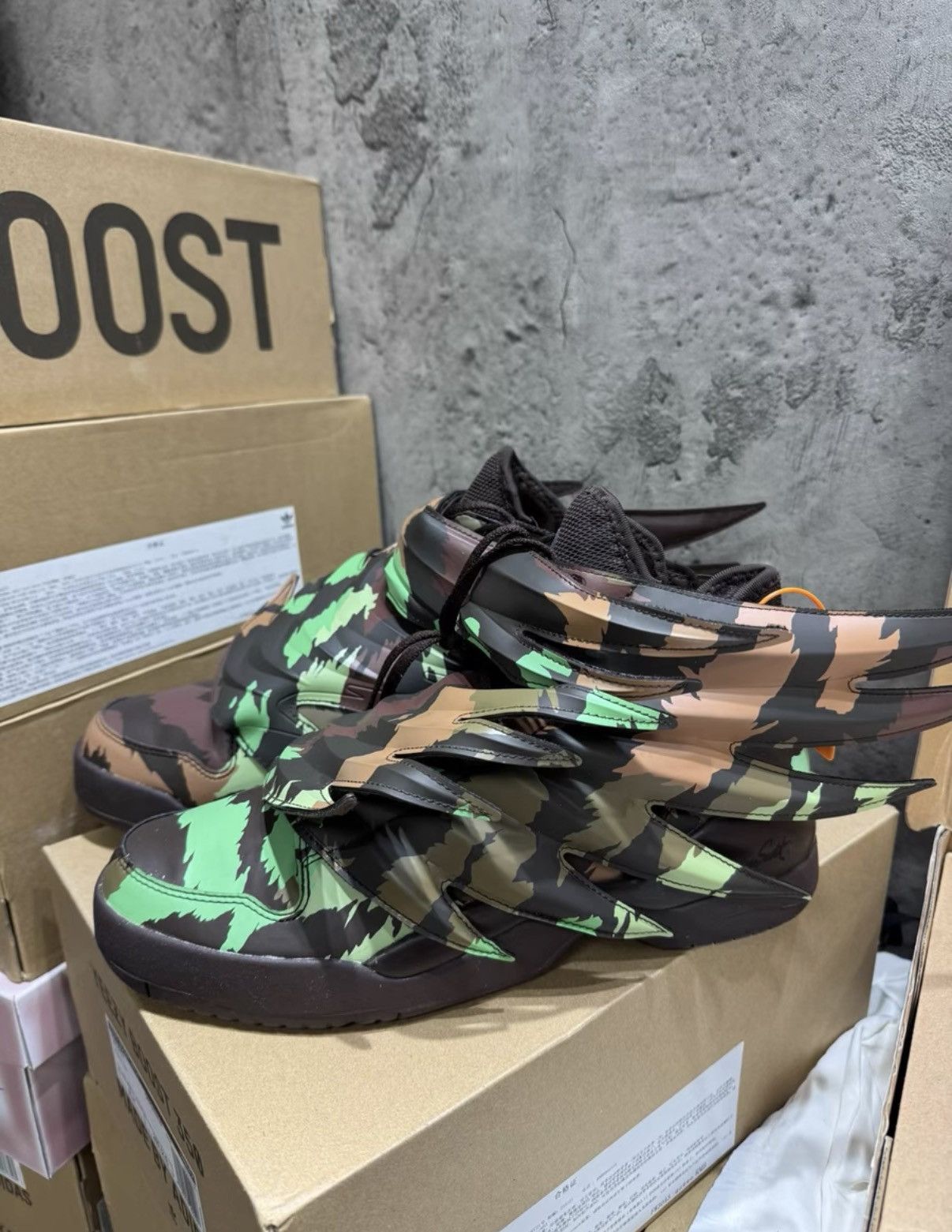 Adidas Jeremy Scott Wings Camo | Grailed