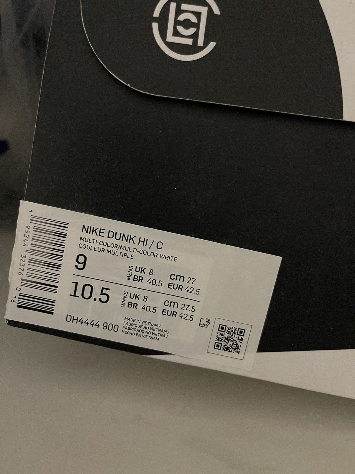 Nike Nike x Clot Metallic Silver Dunk Brand New (with Card) Size US 9 / EU 42 - 8 Thumbnail
