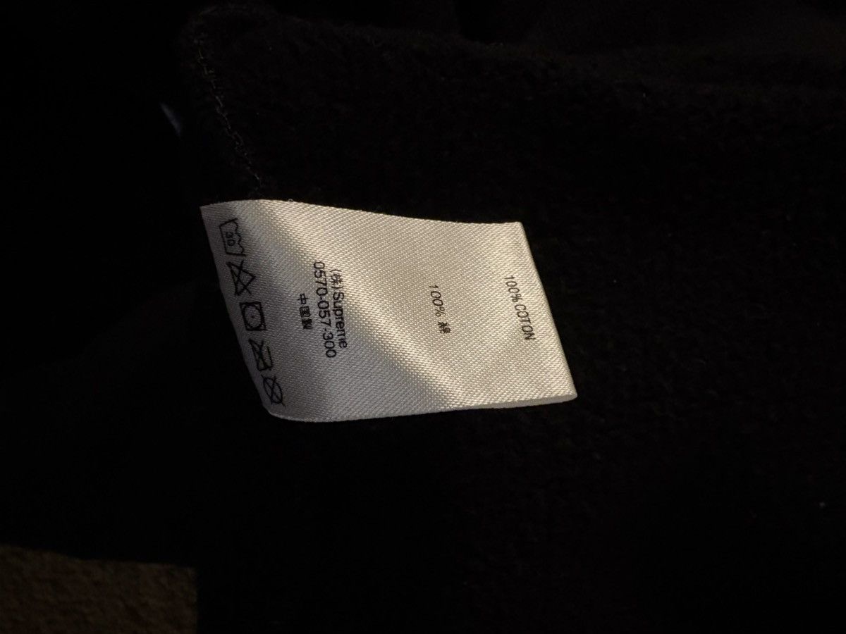 Supreme Supreme Text Stripe Zip Up Hooded Sweatshirt | Large | FW19 Size US L / EU 52-54 / 3 - 6 Thumbnail