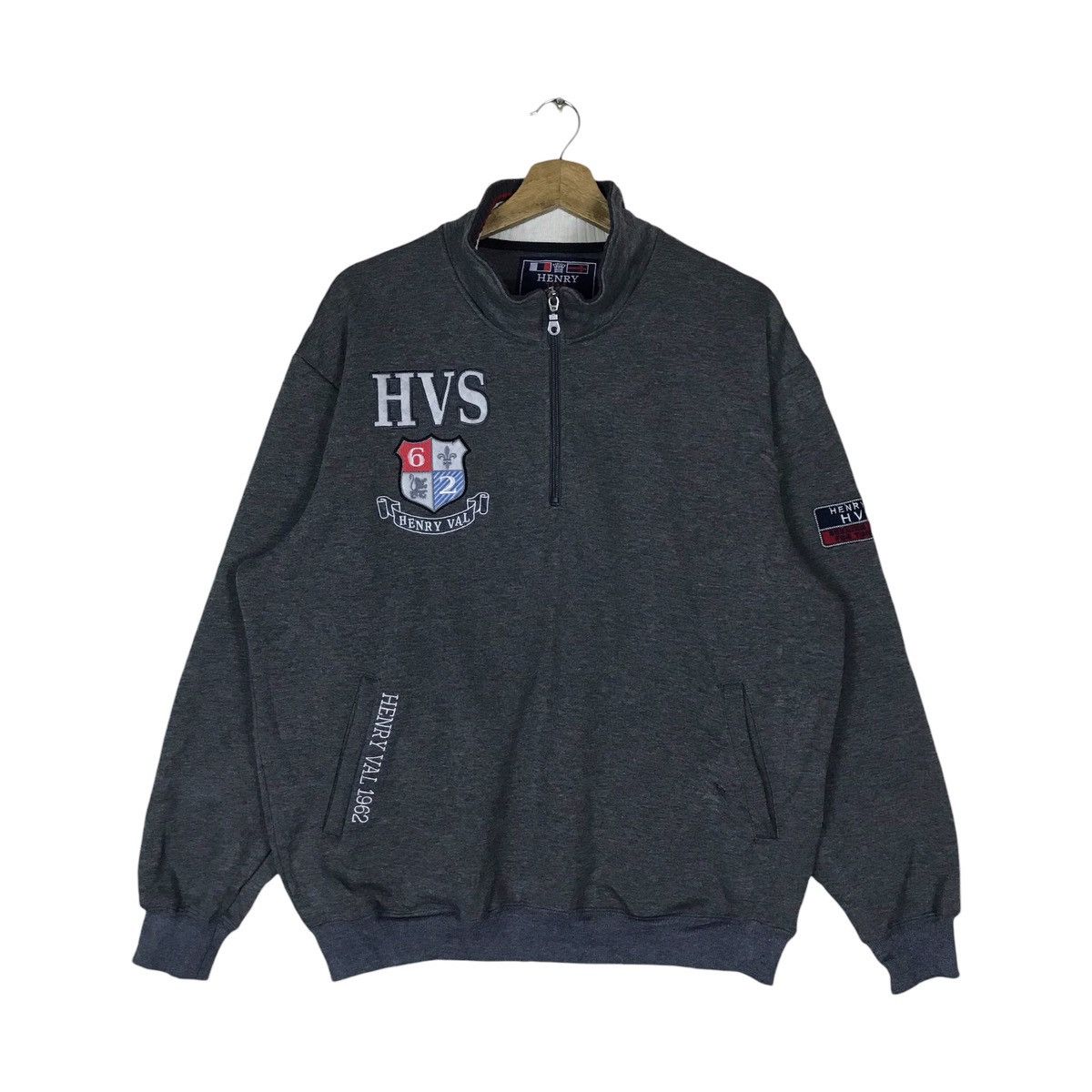 Vintage Henry VAL Pullover Jumper Sweatshirt