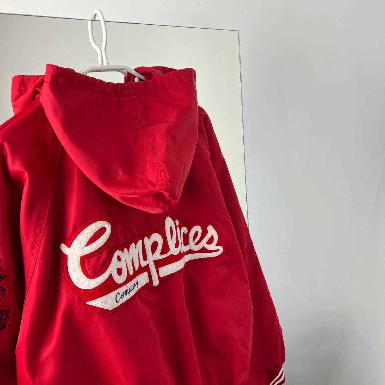 Japanese Brand Baseball Bombers Jacket Japanese Brand Y2k Baggy Fit Size US L / EU 52-54 / 3 - 3 Thumbnail