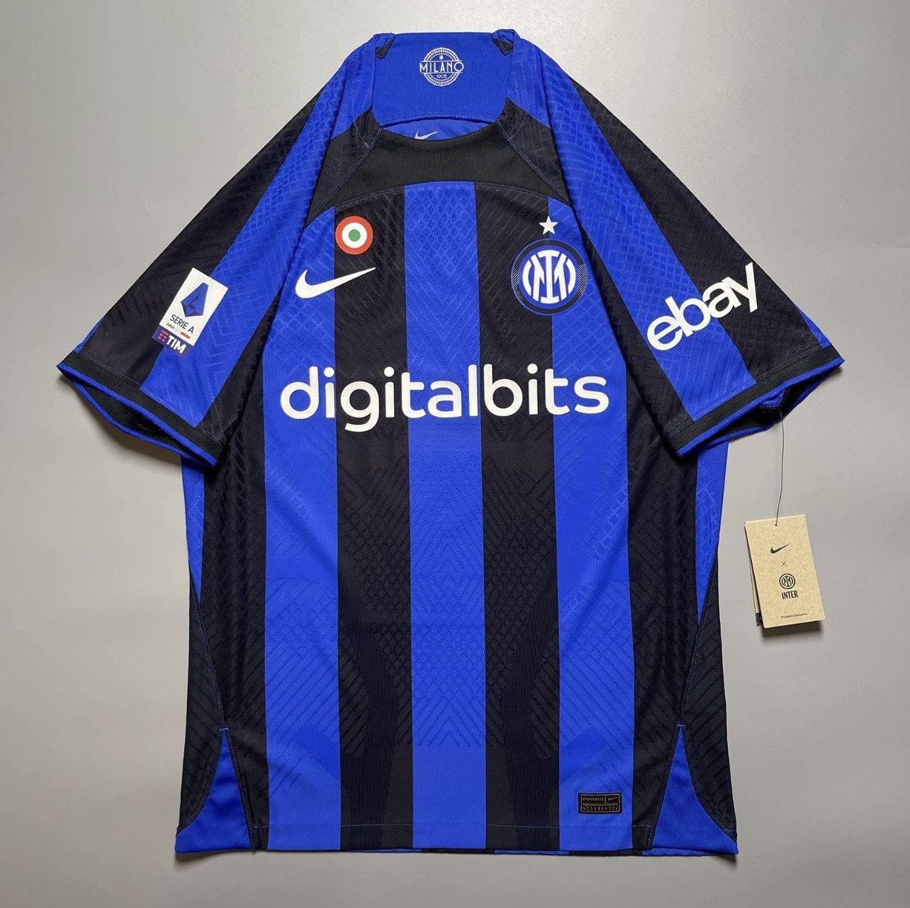 Vintage NWT INTER NIKE 2022/2023 FOOTBALL HOME JERSEY #10 MARTINEZ Size US M / EU 48-50 / 2 - 6 Thumbnail
