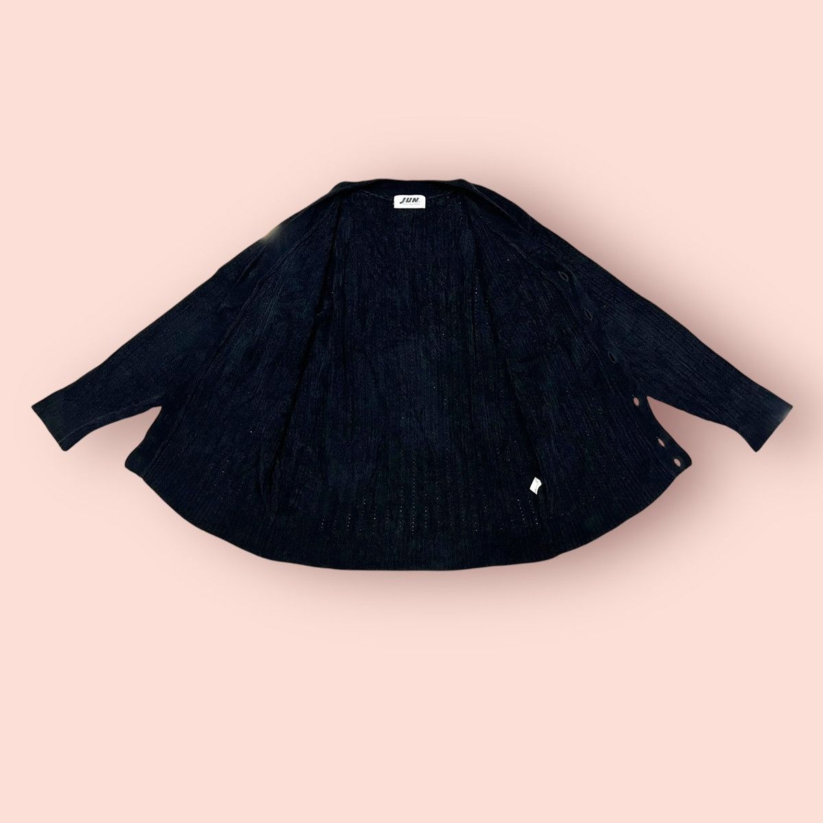 Jun Takahashi VINTAGE JUN MEN BUTTON UP KNITTED CARDIGAN Size US L / EU 52-54 / 3 - 3 Thumbnail