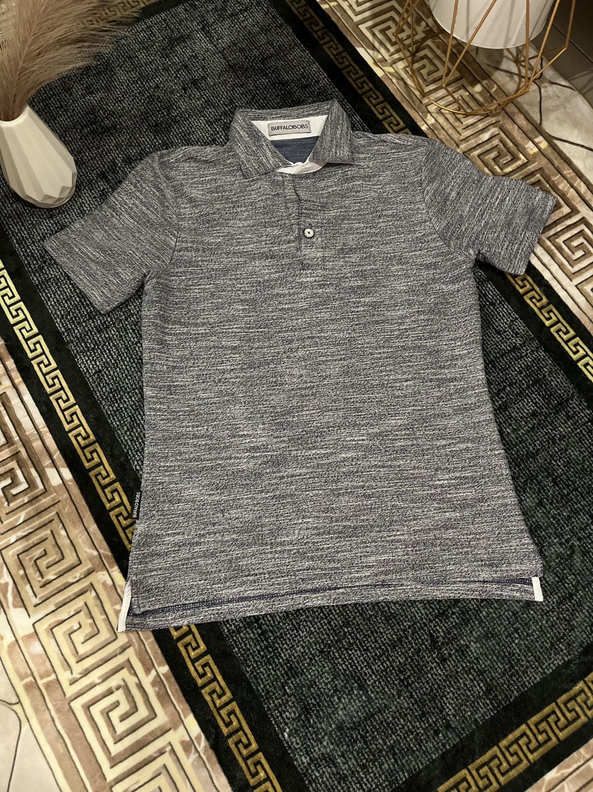 BUFFALO BOBS Buffalo Bobs Rayon Polyester Polo Shirt Size US S / EU 44-46 / 1 - 2 Thumbnail