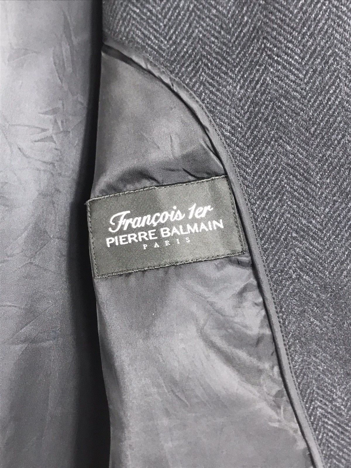 Pierre Balmain ⚡️Vintage Pierre Balmain Wool Button Long Coat Jacket Size US L / EU 52-54 / 3 - 10 Thumbnail