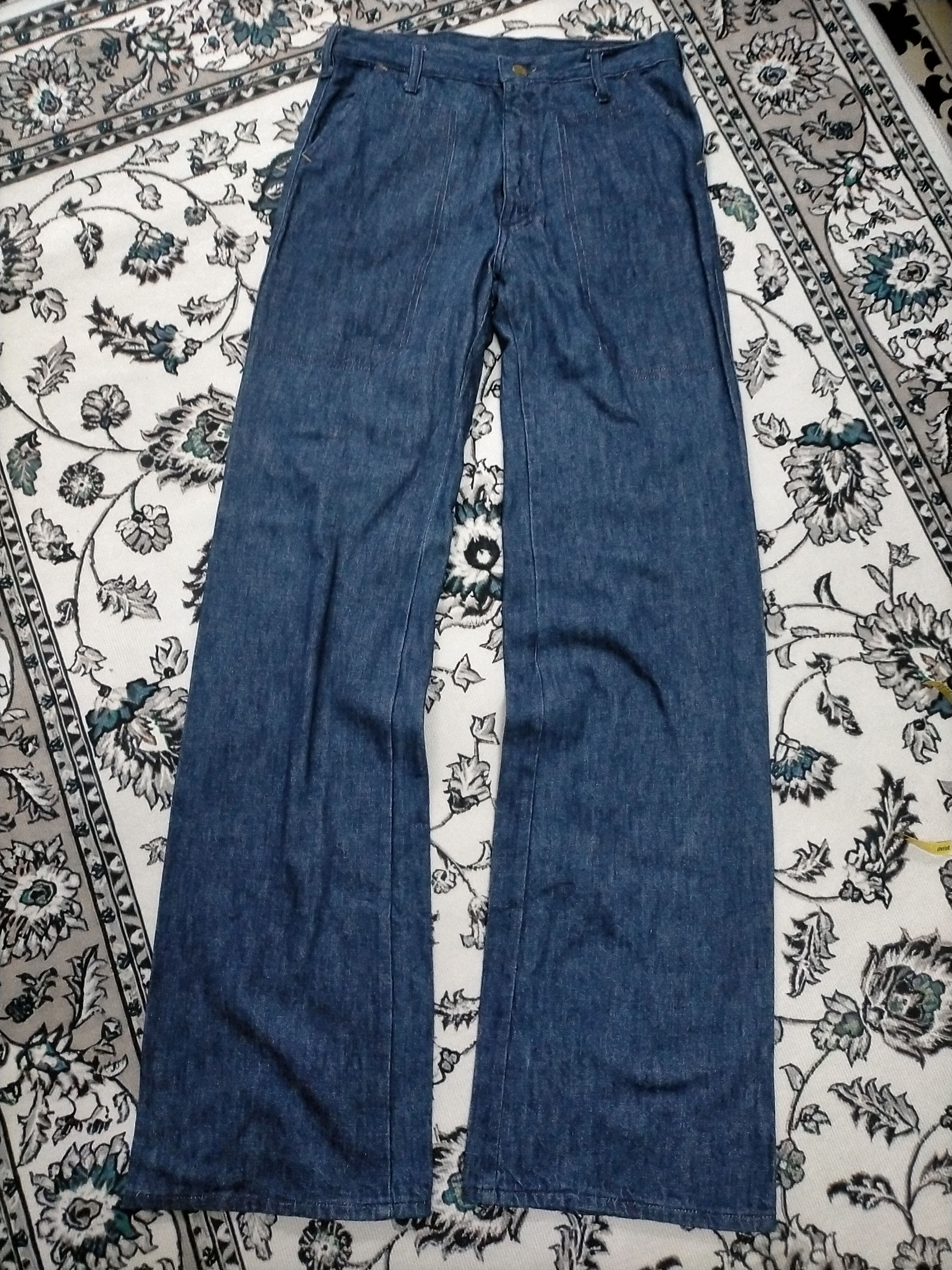 Lee × Vintage Vintage Lee 70s Flare Jeans Like New Size US 29 - 1 Thumbnail