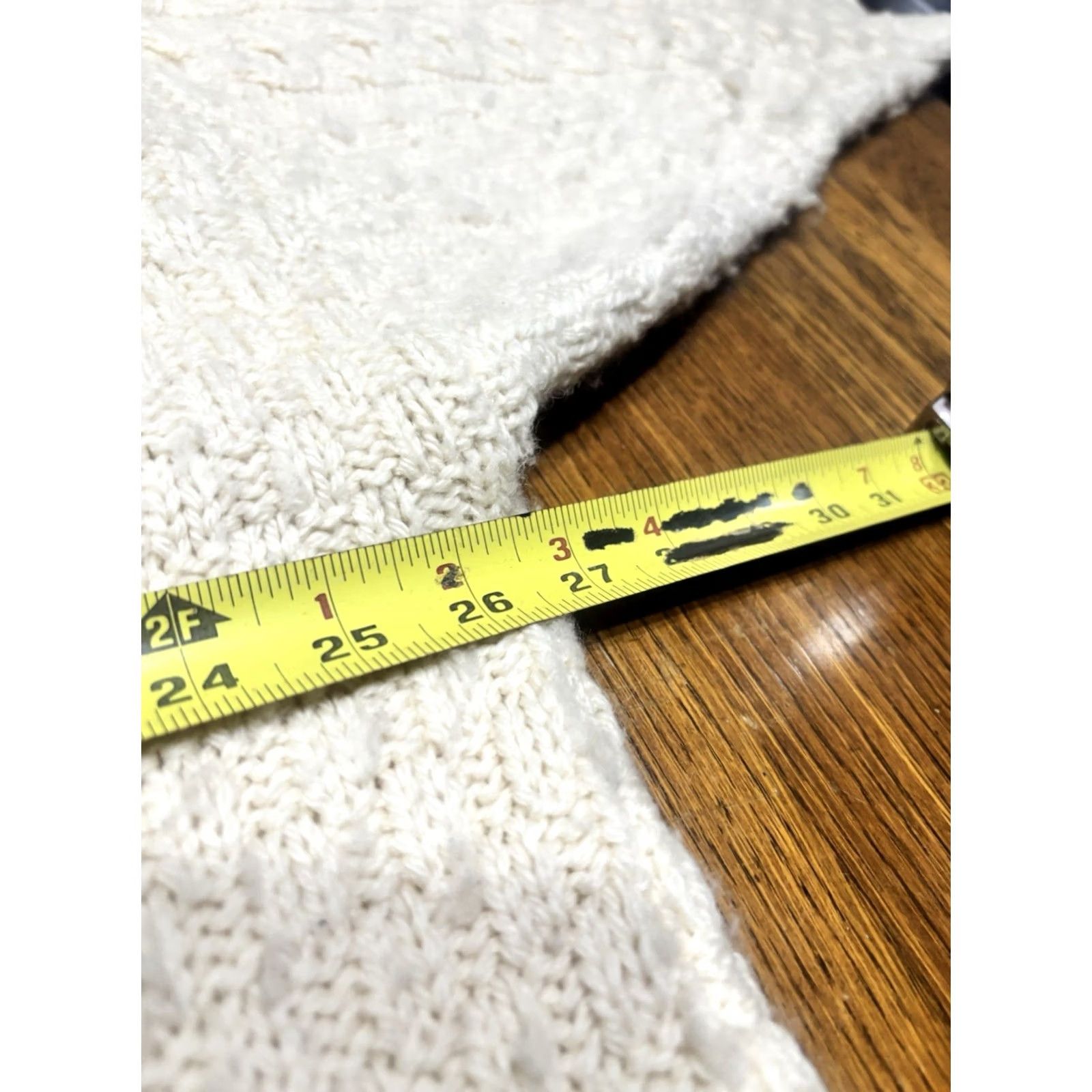 Vintage VINTAGE Aran Crafts Ireland 100% Merino Wool Full Zip Up Cardigan Sweater Adult 2XL Ivory Fisherman Cable-Knit 80s Womens Size XXL / US 16-18 / IT 52-54 - 5 Thumbnail