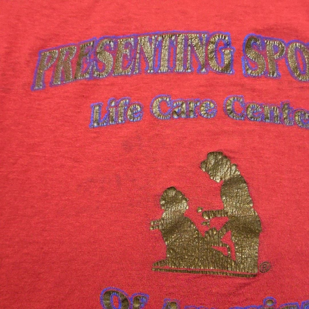 Hanes Vintage Life Care Center Memory Walk Faded Distressed Tee L Size US L / EU 52-54 / 3 - 4 Thumbnail