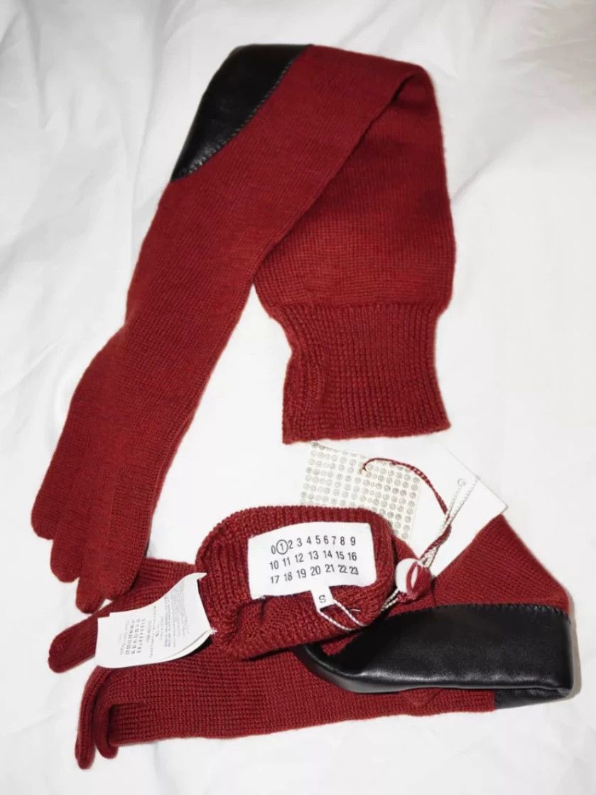 Other Maison Martin Margiela Wool-Leather Long Gloves S Size ONE SIZE - 1 Thumbnail