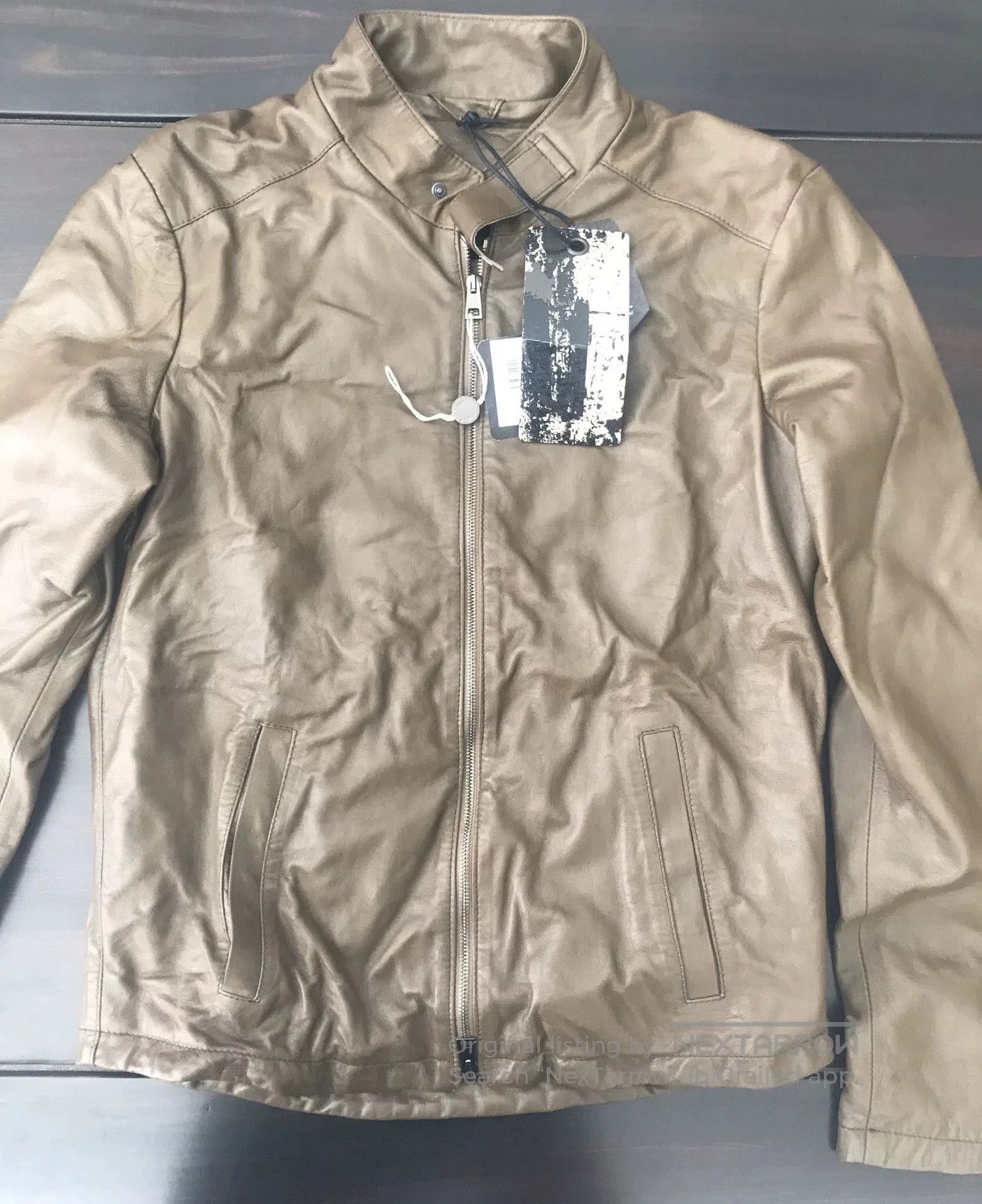 Other brown leather motorcycle jacket by giorgio brato. Size US L / EU 52-54 / 3 - 2 Thumbnail