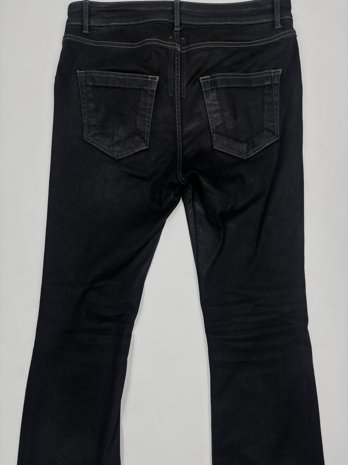 Rick Owens × Rick Owens Drkshdw Rick Owens FW21 ”Gethsemane” Tyrone Bootcut Jeans – Size 34 Size US 34 / EU 50 - 8 Thumbnail
