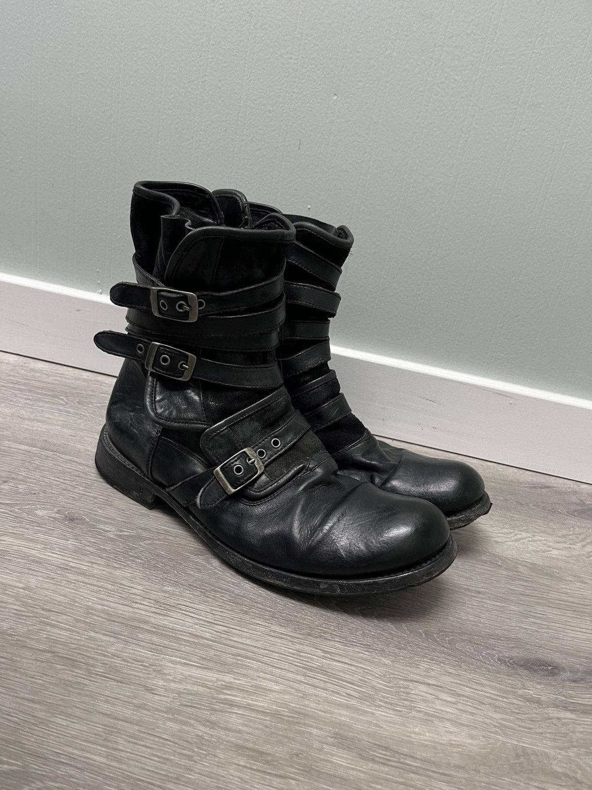 John Varvatos Engineer Triple Buckle Boot. Size 9 Size US 9 / EU 42 - 9 Thumbnail